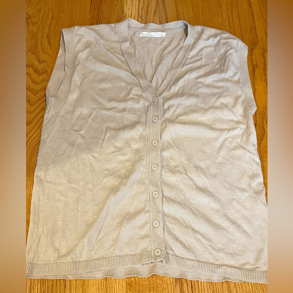 Oak & Fort button down vest
